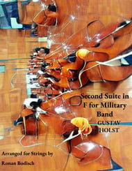 Second Suite in F for Military Band Orchestra sheet music cover Thumbnail